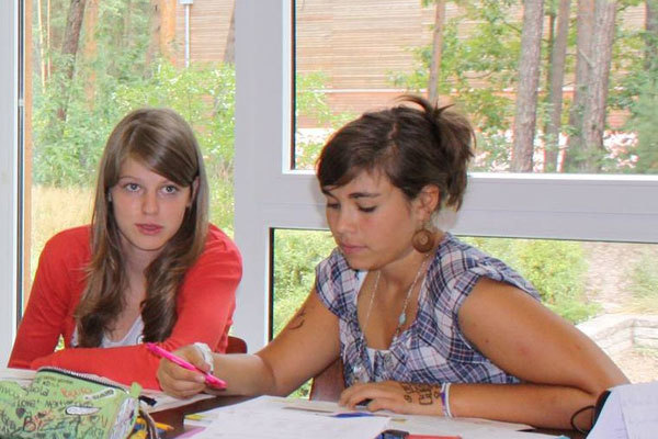 Студенты GLS Berlin Water Sports на занятиях