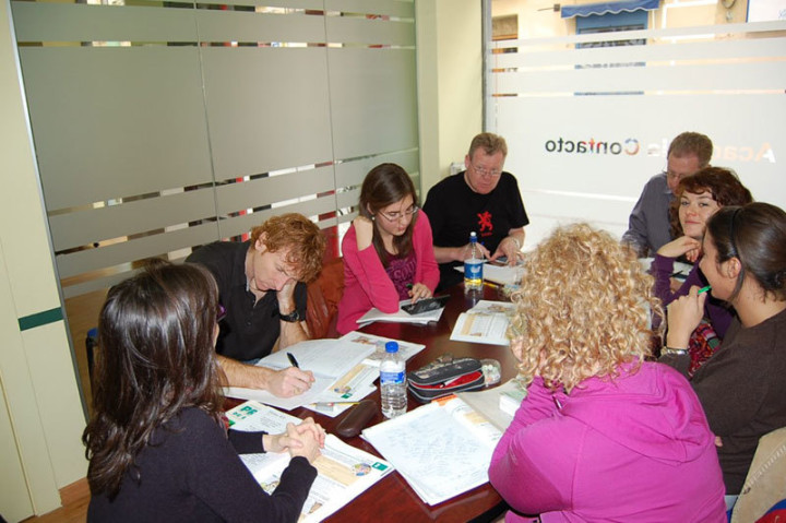 Студенты Proyecto Espanol Madrid на занятиях