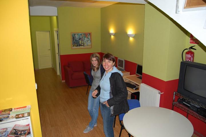 Общая комната для студентов Proyecto Espanol Madrid