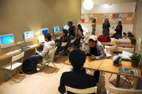 Общая комната для студентов Proyecto Espanol Barcelona