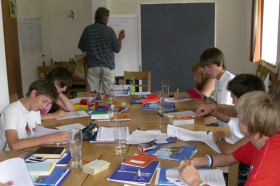 Студенты GLS Munich Adventure на занятиях