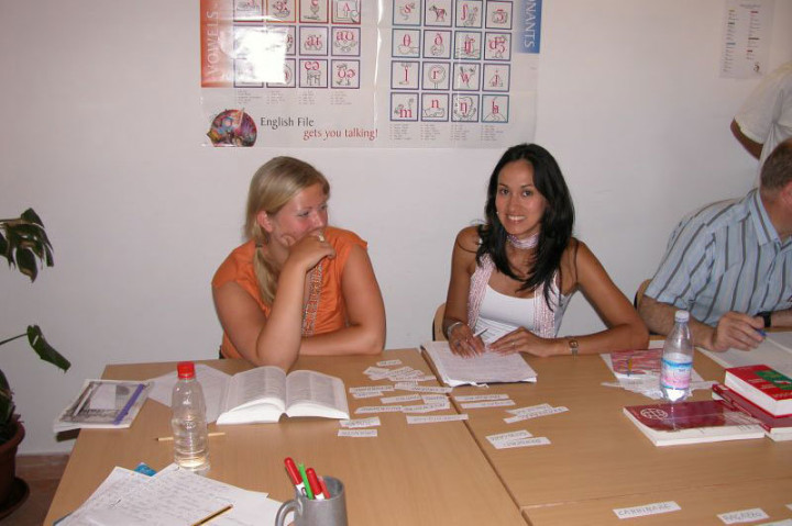 Студенты Sant'Anna Institute Sorrento Lingue на занятиях