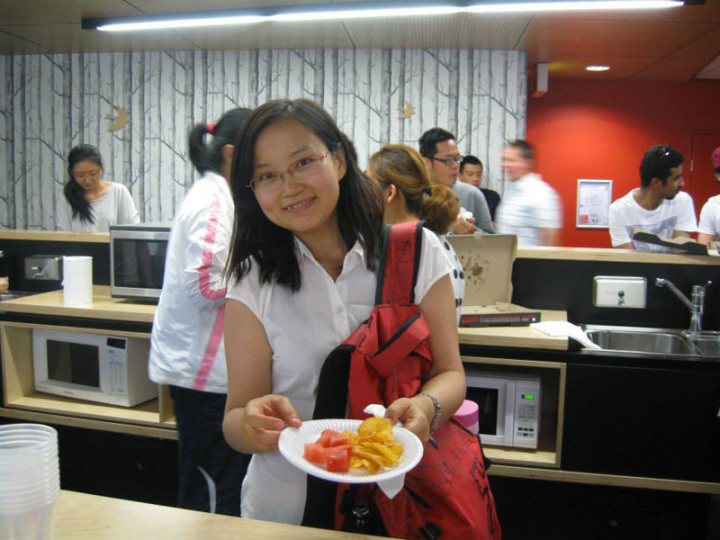 Обед в Australian National University College