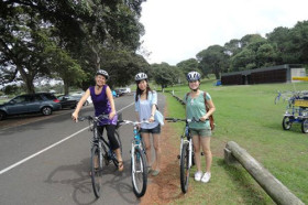 Прогулка на велосипедах