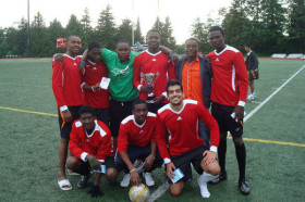 Футбольная команда студентов Fraser International College