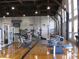 Тренажерный зал в Royal Roads ISC