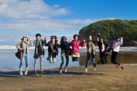 Прогулка по пляжу