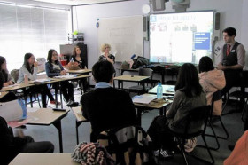 Студенты University of Auckland Foundation Program на занятиях