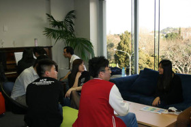 Общая комната для студентов University of Auckland Foundation Program