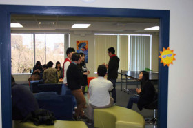 Общая комната для студентов University of Auckland Foundation Program