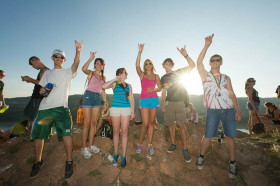 На экскурсии