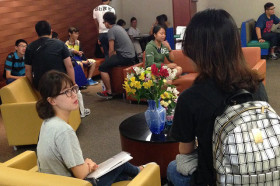 Общая комната для студентов Drew University Foundation Program