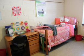 Жилая комната для студентов Drew University Foundation Program