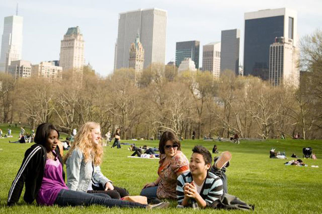 Студенты Drew University Foundation Program