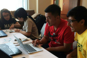 Студенты George Mason University Foundation Program на занятиях