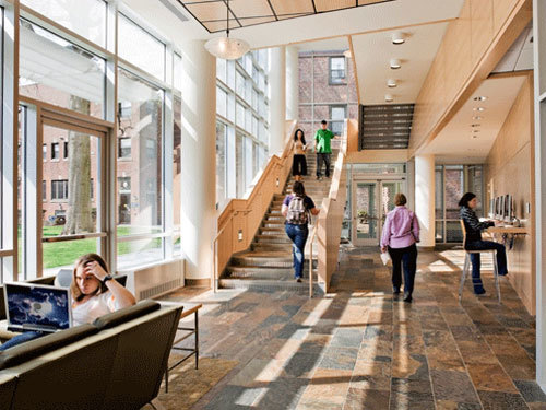 Холл в ONCAMPUS Boston