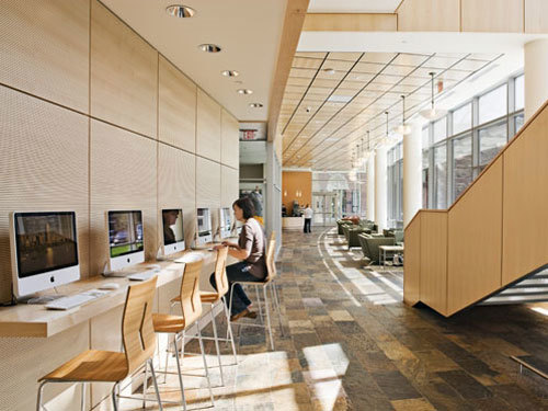 Холл в ONCAMPUS Boston