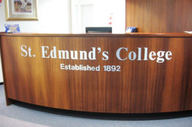 Ресепшен в St. Edmund’s College