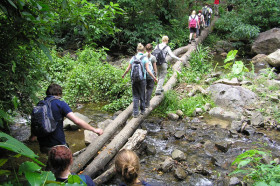 На экскурсии