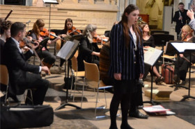 На концерте