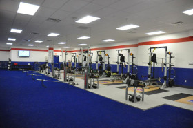 Тренажерный зал в University of Massachusetts Lowell