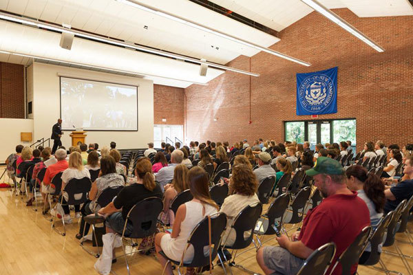 На занятиях