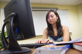 На занятиях