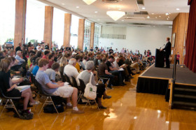 На занятиях