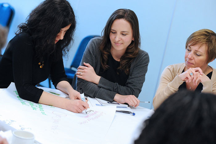 Студенты подготовительных курсов LIBT на занятиях