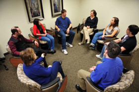 Студенты подготовительных курсов City University London на занятиях