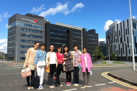 Студенты подготовительных курсов Edinburgh Napier University