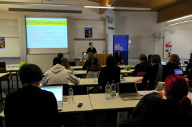 Студенты подготовительной программы Heriot-Watt University на занятиях