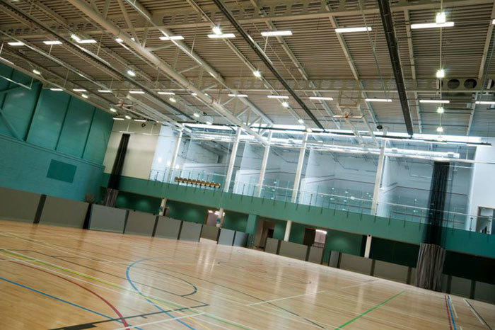 Спортивный зал в Lancaster University
