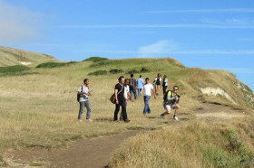 На экскурсии