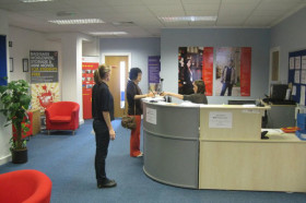 Ресепшен в Manchester Metropolitan University