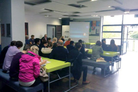 Студенты подготовительной программы Royal Holloway на занятиях