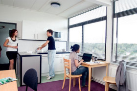 Жилая комната для студентов подготовительной программы University of East Anglia