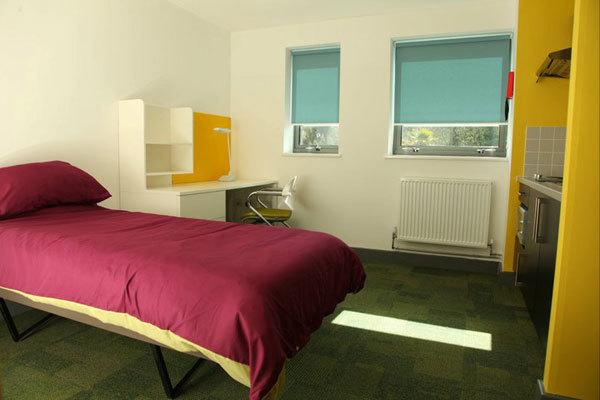 Жилая комната для студентов подготовительной программы University of Exeter