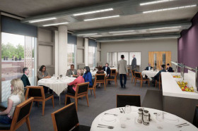 Столовая в University of Sussex