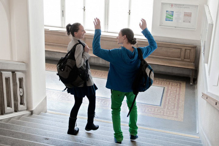 Студенты Венского университета