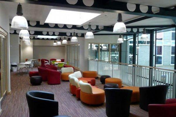 Кафе в Anglia Ruskin University Клемсфорд