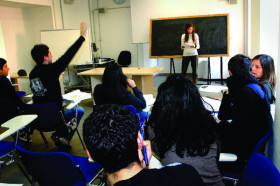 Студенты John Cabot University на занятиях