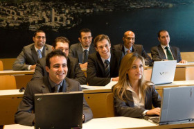 Студенты Glion Institute of Higher Education на занятиях