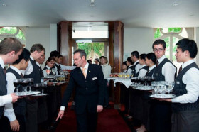 Студенты Hotel Institute Montreux на занятиях