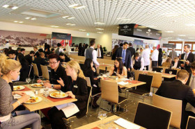 Столовая в Les Roches School of Hotel Management