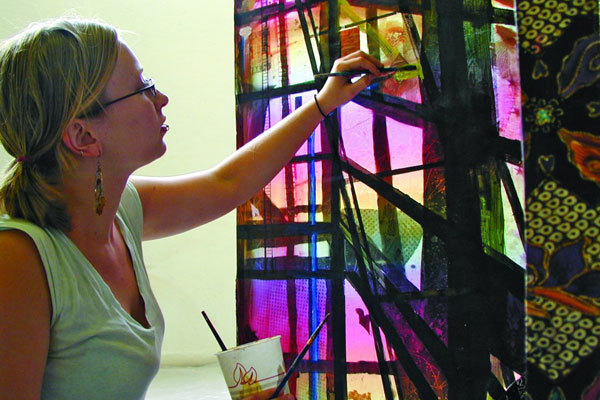 Занятия на факультете искусств