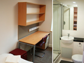 Жилая комната студентов British Study Centres University of Brighton