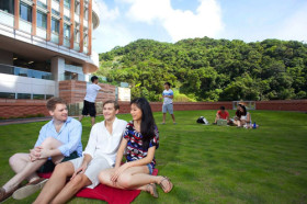 Студенты Университета Гонконга