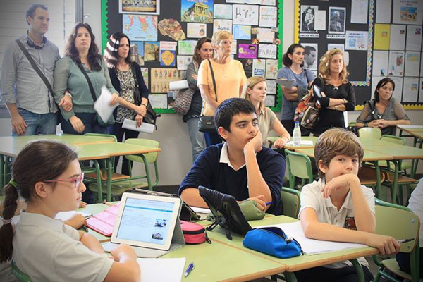 Открытый урок в Caxton College