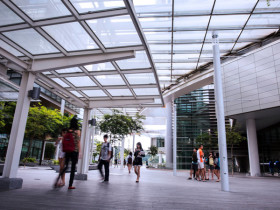 Холл в National University of Singapore